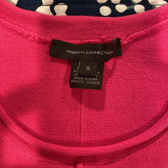 French connection hot pink sweater. Small - Picture 2 of 10